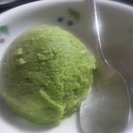 しゃぶみよし - 〆の抹茶アイス