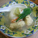 板前料理　味宏 - 蕪と海老団子（'09/11/4）