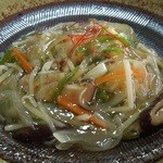 うい庵 - いろいろおかず膳：鯛の５色あんかけ