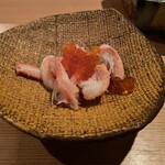 割烹 鼎 - 夏の味覚コース　ズワイガニとイクラ