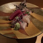 割烹 鼎 - 夏の味覚コース　刺身