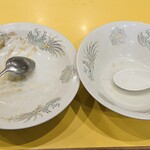 満腹ラーメン富田屋 - 完食完飲。ごちそうさまでした!