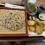 そば処 まい田屋 - 天ざるそば