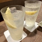 焼鳥 角レ - レモンサワー飲み比べ