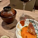 焼鳥 角レ - つくねに赤ワイン