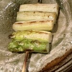 焼鳥 角レ - アスパラガス