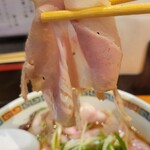 ラーメン 坊也哲 - 薄切り！