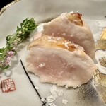 焼鳥 角レ - きさ輝地鶏たたき