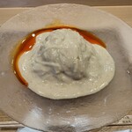 飯田商店 - 湯河原十二庵・香り豆の豆乳の冷やし担々麺