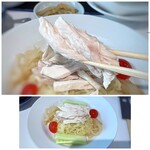 天神華都飯店 - ＊蒸し鶏が柔らかい・・