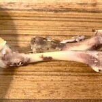 スープカレー屋 鴻 - 骨以外は完食。