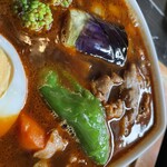 鴻 - 野菜ゴロゴロ、大きめカット。