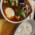 鴻 - 豚しゃぶカレー　1450円