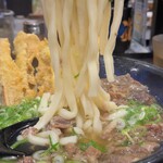 資さんうどん 博多千代店 - 肉ごぼ天うどん