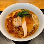 超純水採麺 天国屋 - 地鶏らーめん 醤油（1200円）