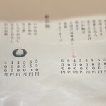 みひろ - メニュー