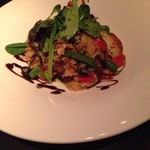 ワイン×チーズ×焼肉バル Laugh 難波店 - 仔羊。1100円