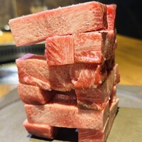 焼肉 うしみつ 恵比寿本店 - 牛タンジェンガ