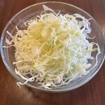 揚げもの屋 せんだい - おかわり自由なキャベツ