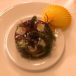 アルテリーベ - 海の幸と昆布のジュレ、キャビアを添えて