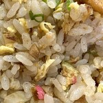 一楽ラーメン - やきめし800円のどアップ！