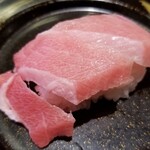 スシロー - 料理写真:特ネタ大とろ。
