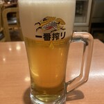 日高屋 - 生ビール