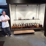 湖香六根 - 料理長の杉本さん　沢山お話しさせていただきました　気さくで優しいお人柄