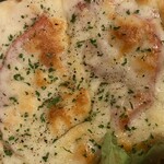 コーヒーとおやつの店 アンドモア - 「クロックムッシュ」はトマトやベーコン、チーズがたっぷりで、サクッ&トロ〜ッが最高！！