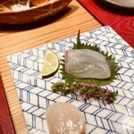 すしと天ぷら 坂本 - 食べさしですいません。