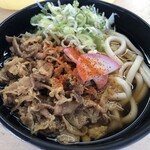 ぷらっとぴっと 7・8番ホーム - かしわうどん