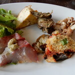 バルベッタ - 前菜アップ