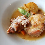 バルベッタ - お肉を崩したところ