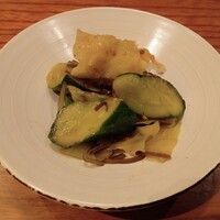 炭焼うな富士 名駅店 - お通し