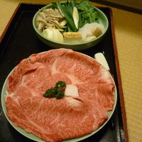 モリタ屋 木屋町店 - 特選すき焼き内容