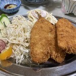 居酒屋 母ちゃん家 - 鯵フライ