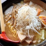 Okura Yama Myunhen Ohashi Ten - 生姜ねぎ味噌ラーメン(とりガラ)
