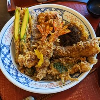 天ぷらふく西 禅と匠 - 特製天丼
