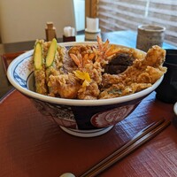 天ぷらふく西 禅と匠 - 特製天丼