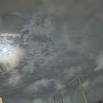 焼きもの家 慶 - 帰り道に月を観た