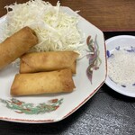 登龍軒 - 春巻き