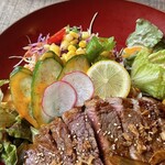 ロジカフェ - 大盃ステーキ丼