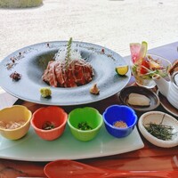 翠州亭 - 牛肉のひつまぶし御膳♪