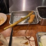 ひげ勝 - アスパラ　ミノ