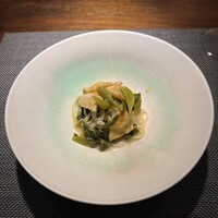 フィオッキ - 2皿目
                      青森県産ホヤのパスタ。
