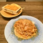 創作料理Ryota  - ・市場で仕入れる特選生雲丹のトマトクリームスパゲティーニ（¥6,800）