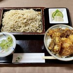 こはら - ミニ天丼定食