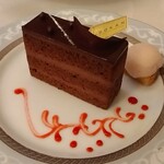 五感 北浜本館 - チョコレートケーキ