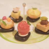 ラ・プロヴァンス - ランチコース 3200円 のパレット・アート・オードブル