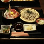 閤 - 特上海鮮丼と蕎麦御膳